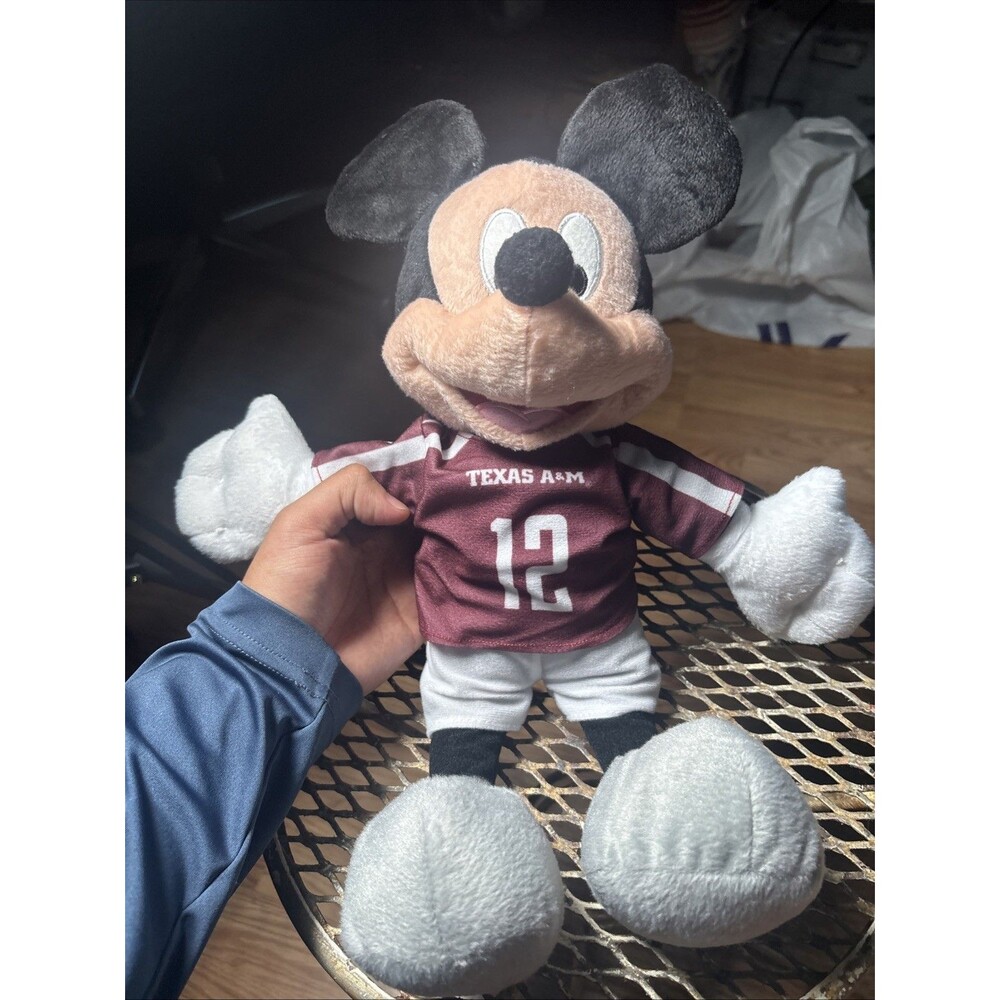 Disney Mickey Mouse Texas A&M University Aggies 14" Plush Northwest 2021
